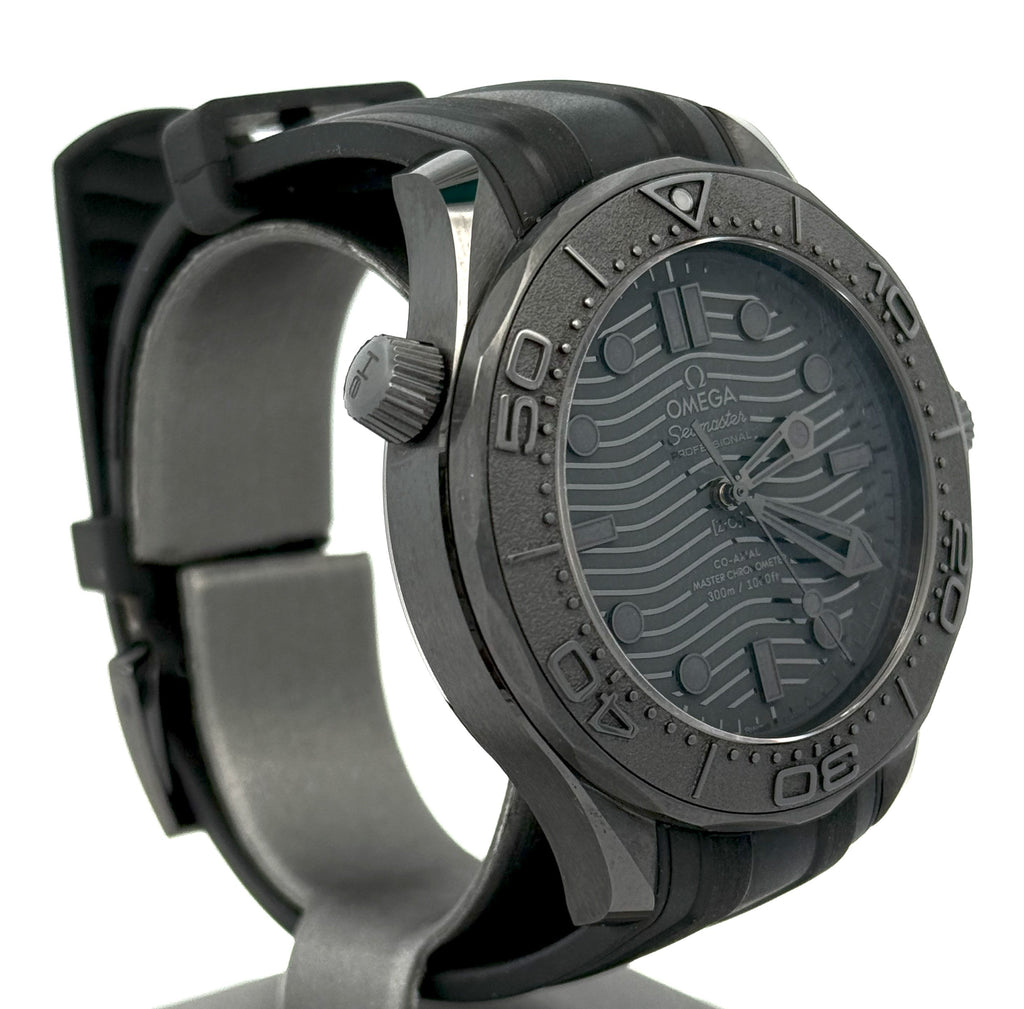 Omega Men's Seamaster Diver Black Black 300M 43.5mm - 210.92.44.20.01.003