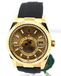 Pre-owned Rolex 336238 Sky-Dweller - 42mm Yellow Gold, S16607