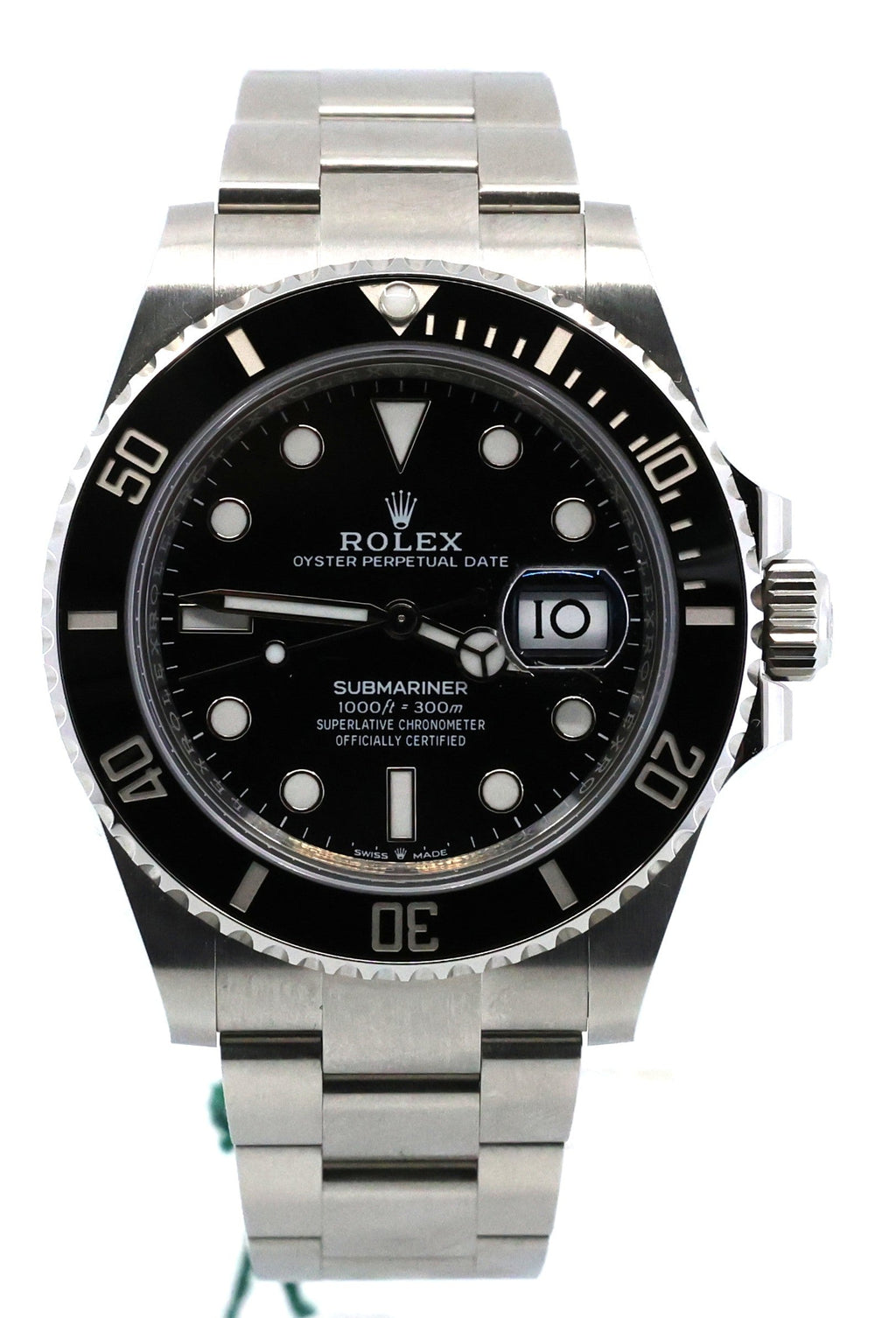 Pre-Owned Rolex Submariner Date 126610LN, Stainless Steel Watch, Box/Card