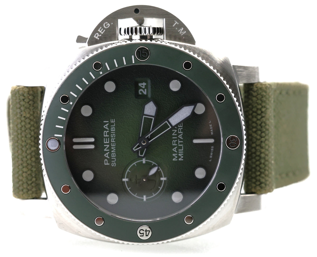 Panerai Pam 1697 Submersible Marina Militare 44mm PAM01697, S16846