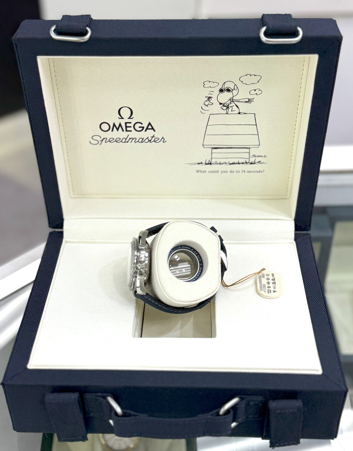 Omega Speedmaster Anniversary Series “Silver Snoopy Award” 42mm Watch  310.32.42.50.02.001