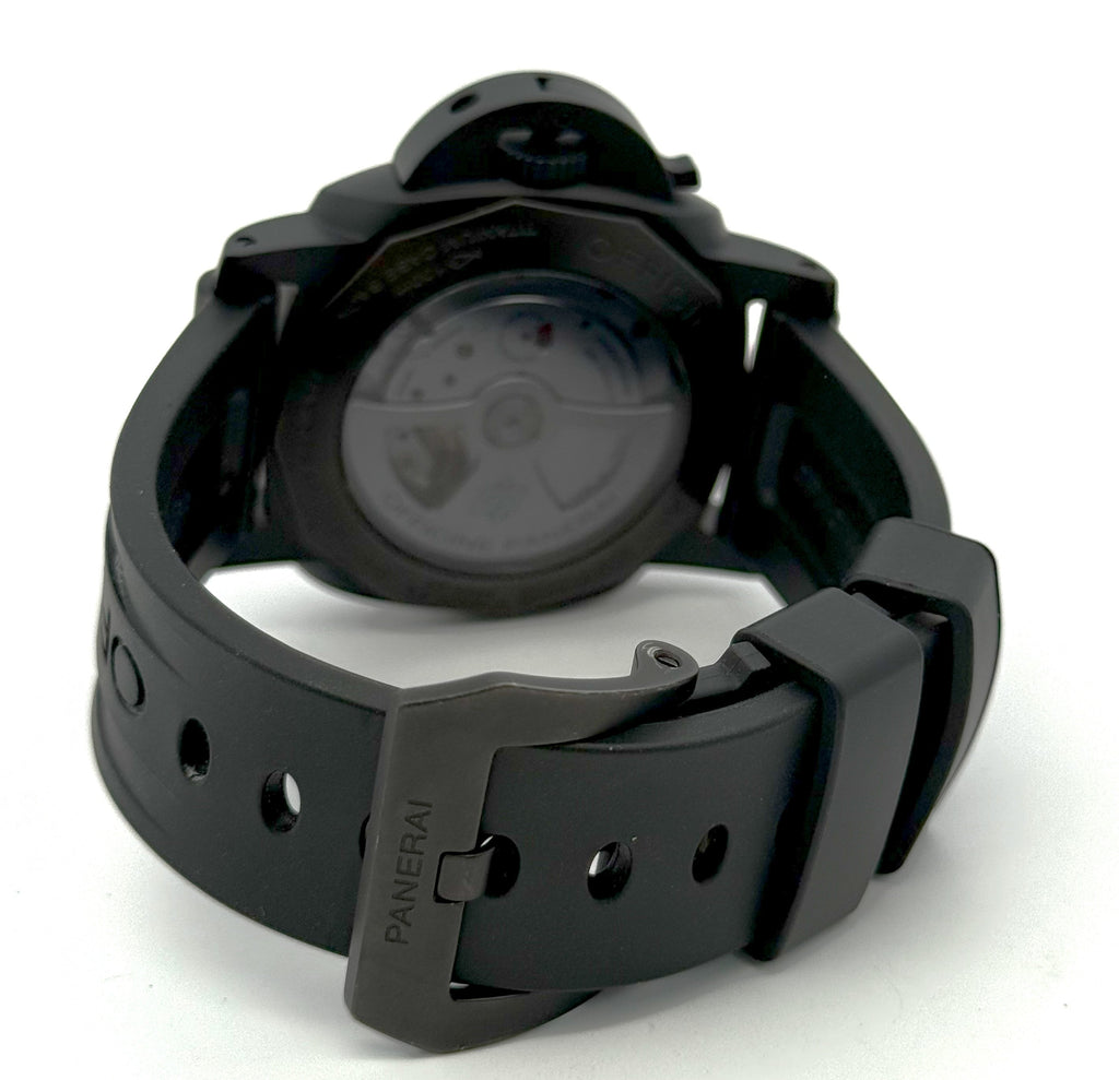 Panerai Luminor 1950 3 Days GMT Ceramica Men's Black Automatic Watch PAM00441 (Pre-owned)