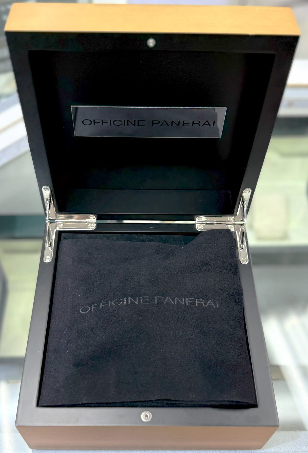 Panerai Luminor 1950 3 Days GMT Ceramica Men's Black Automatic Watch PAM00441 (Pre-owned)