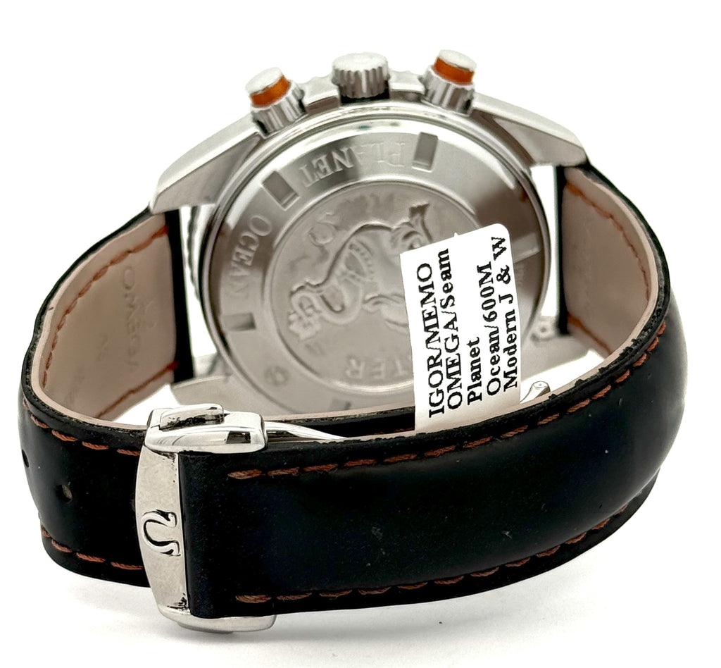 Omega Seamaster PLANET OCEAN 600M 45.5 MM Preowned Ref 2918.50.38