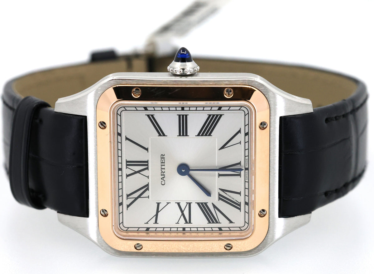 Cartier Santos Dumont Large Size Two Tone W2SA0011, S16904