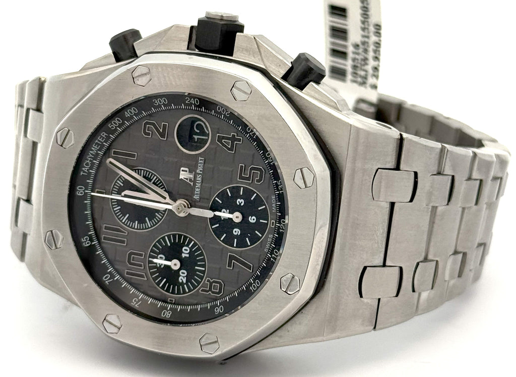 Audemars Piguet Steel Bracelet Royal Oak Offshore Chronograph 42mm 26470ST.OO.A104CR.01