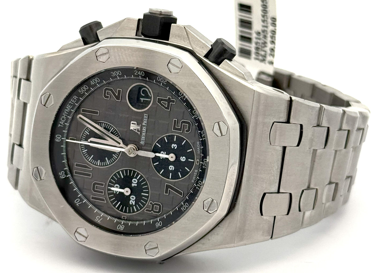 Audemars Piguet Steel Bracelet Royal Oak Offshore Chronograph 42mm 26470ST.OO.A104CR.01