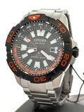 Citizen Promaster GMT 44mm Black Dial Stainless Steel Watch BJ7129-56E