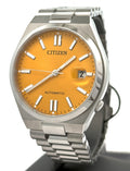 Citizen TSUYOSA Automatic Stainless Steel Yellow dial 40mm Watch NJ0150-56Z