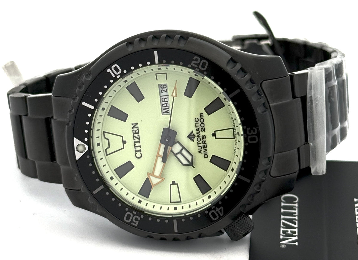 Citizen Promaster Dive Automatic 44mm Stainless Steel Watch, NY0155-58X
