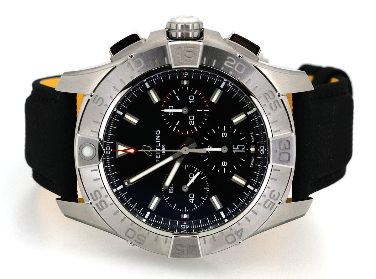 BREITLING Avenger B01 Chronograph 44MM Men's Watch AB0147101B1X1, S16931