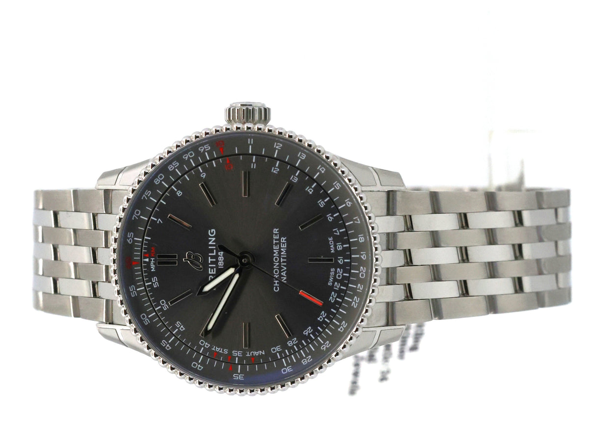 Breitling Navitimer Automatic 36mm A17327381B1A1 Grey Dial Watch, S16930