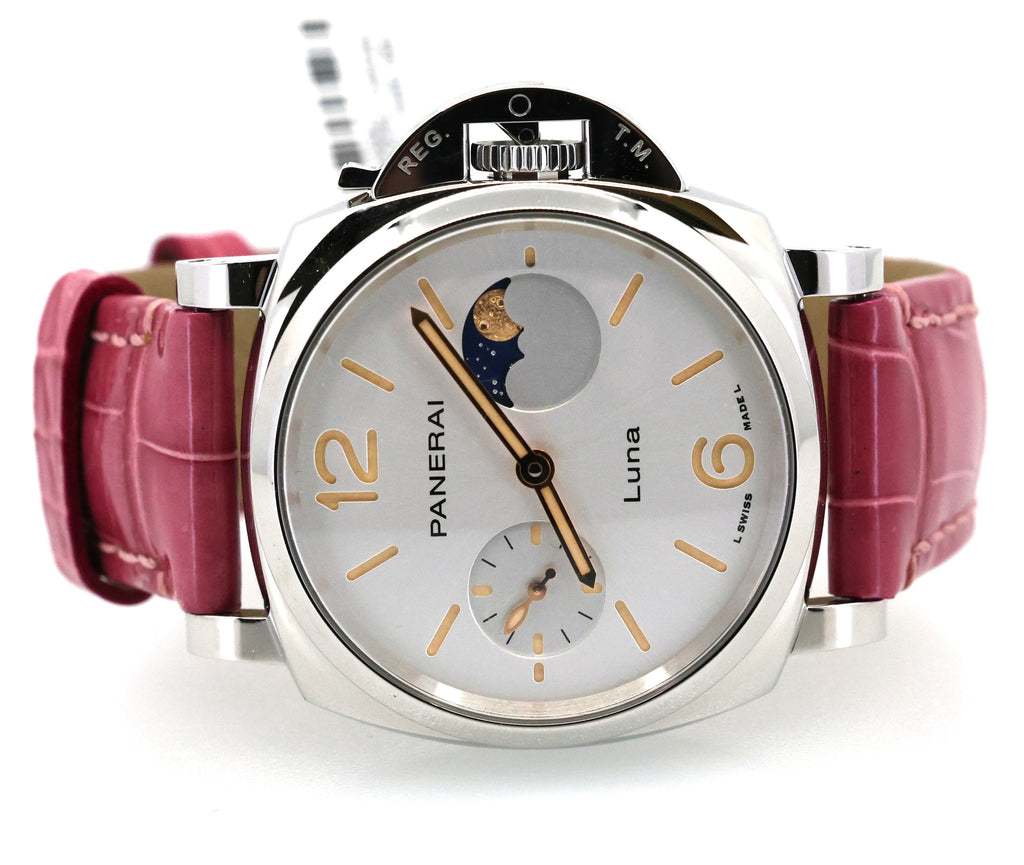 Panerai Pam 1180 Luminor Due Luna 38mm White Dial Watch PAM01180 Brand New S15907