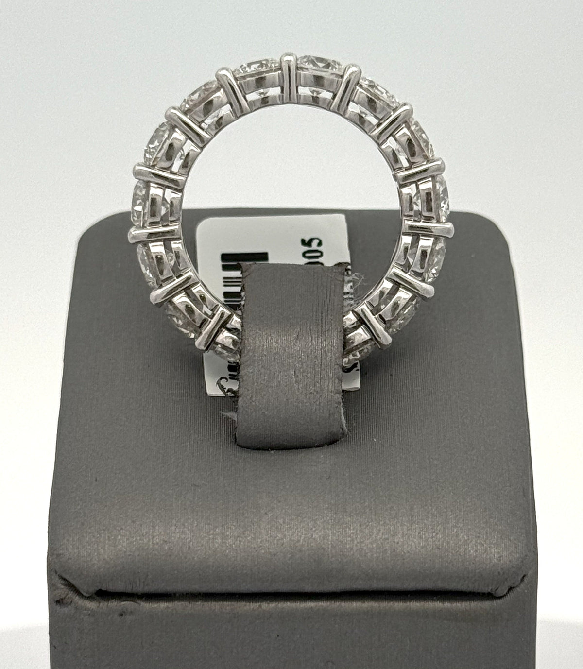 Platinum 5.00 CT Diamond Ladies Ring, 9.9gm, size 7,  S108518