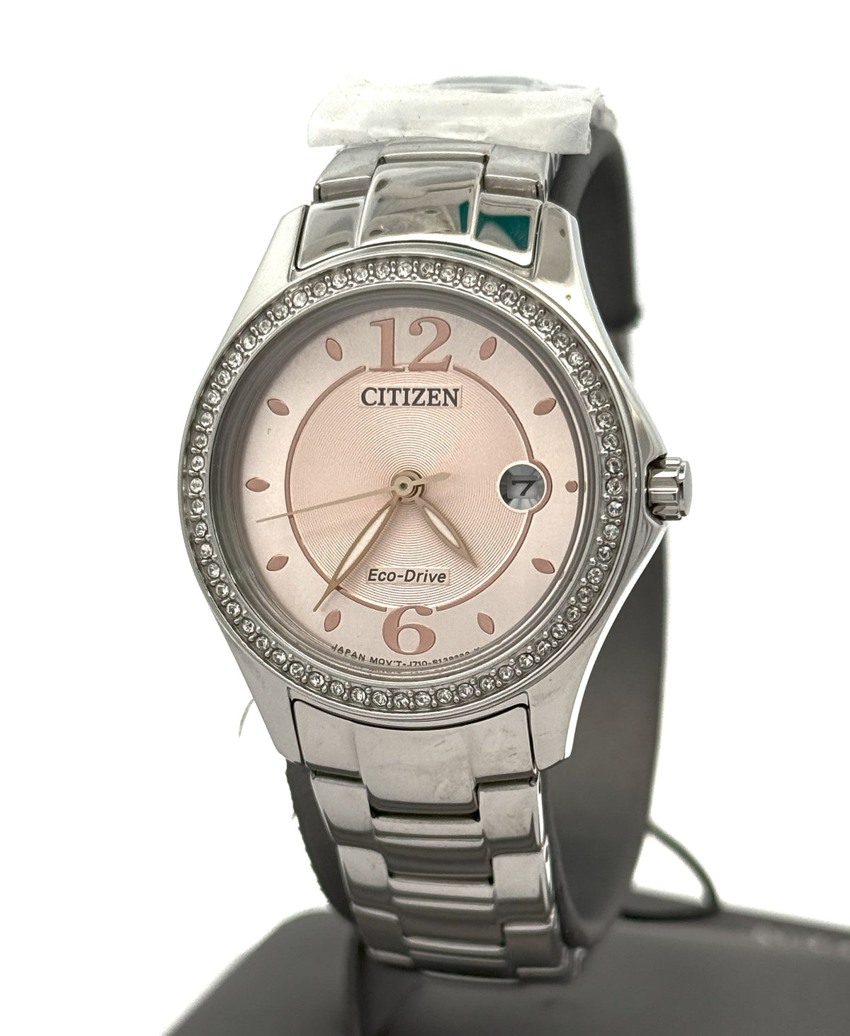 Citizen Silhouette Crystal Eco Drive 30MM Ladies Watch, FE1140-86X