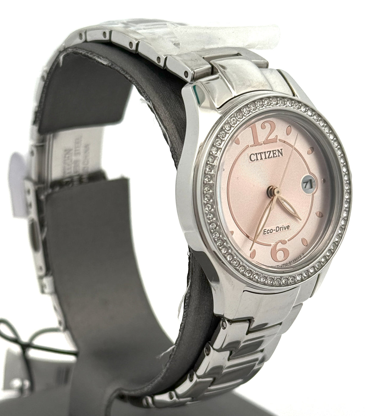 Citizen Silhouette Crystal Eco Drive 30MM Ladies Watch, FE1140-86X