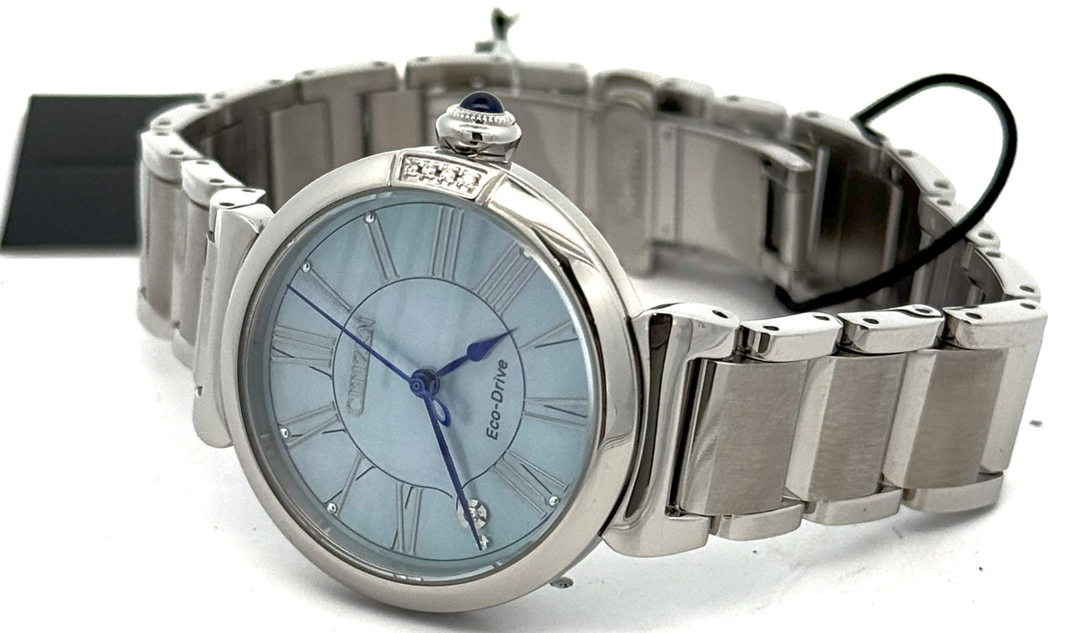 Citizen L Mae 29.5MM Stainless Steel Ladies Watch, EM1060-52N