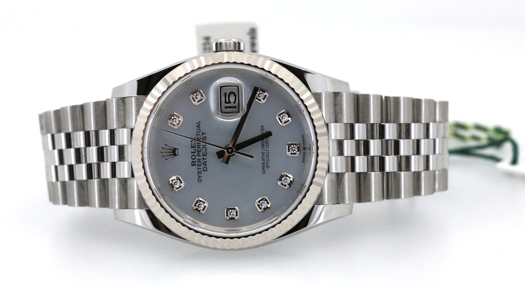 Rolex Datejust 36mm Steel & White Gold 126234-0020 Mother-of-pearl Dial,(Pre-owned)