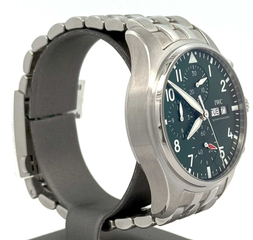 IWC PILOT’S WATCH CHRONOGRAPH 41MM - IW388104 - GREEN