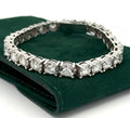 14k White Gold 8.00 CT Diamond Miracle Tennis Bracelet, 27.6g, 7", S14872