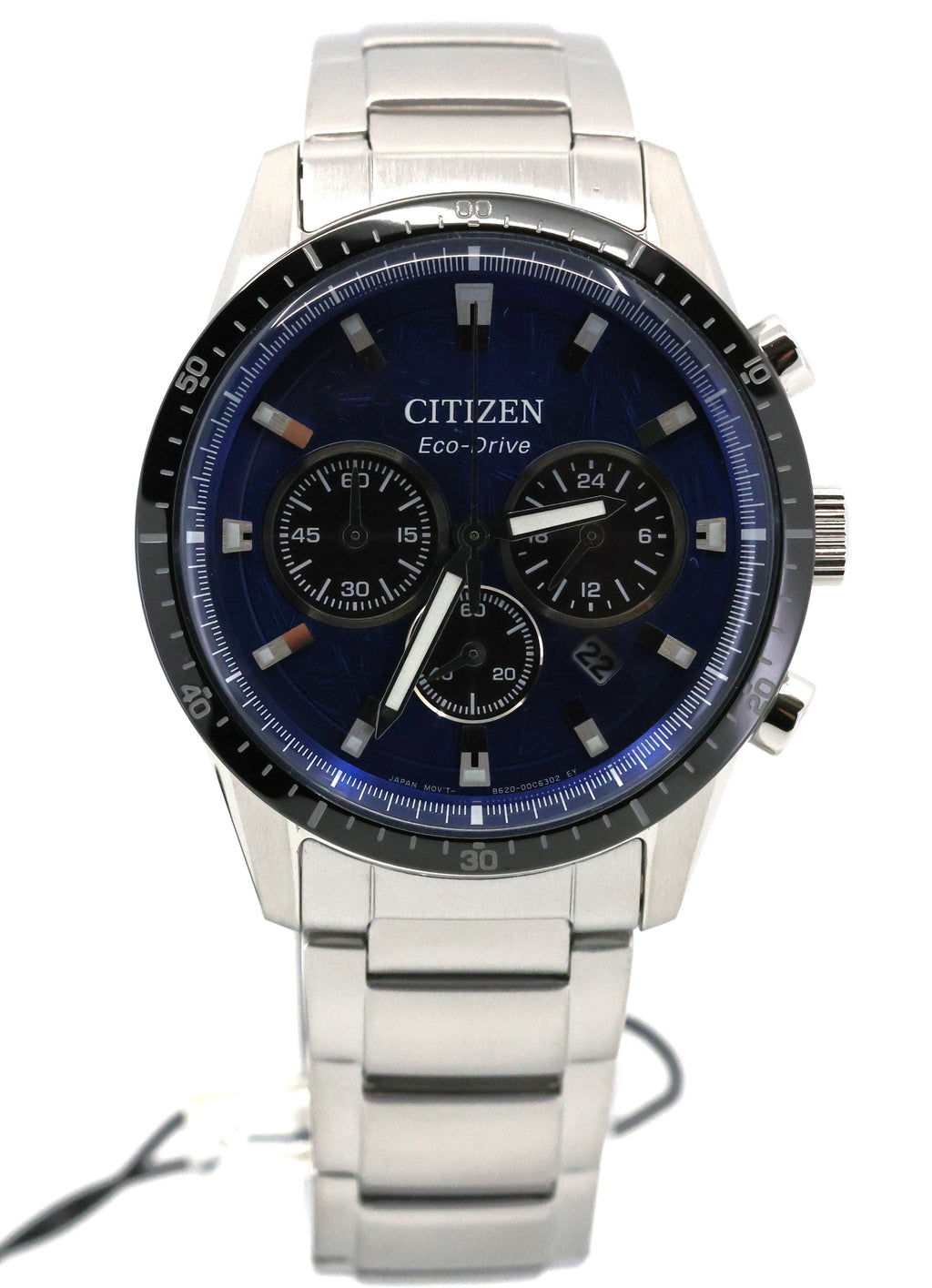 Citizen CA4624-56L Eco-Drive Chronograph 39mm Men's Watch, Box/Card