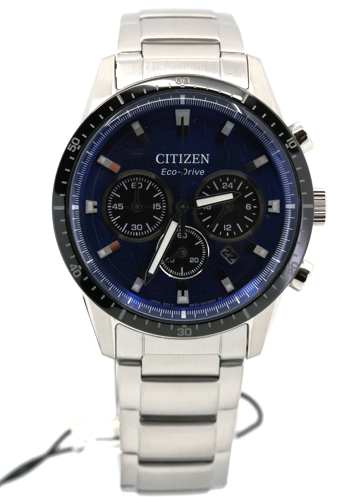 Citizen CA4624-56L Eco-Drive Chronograph 39mm Men's Watch, Box/Card