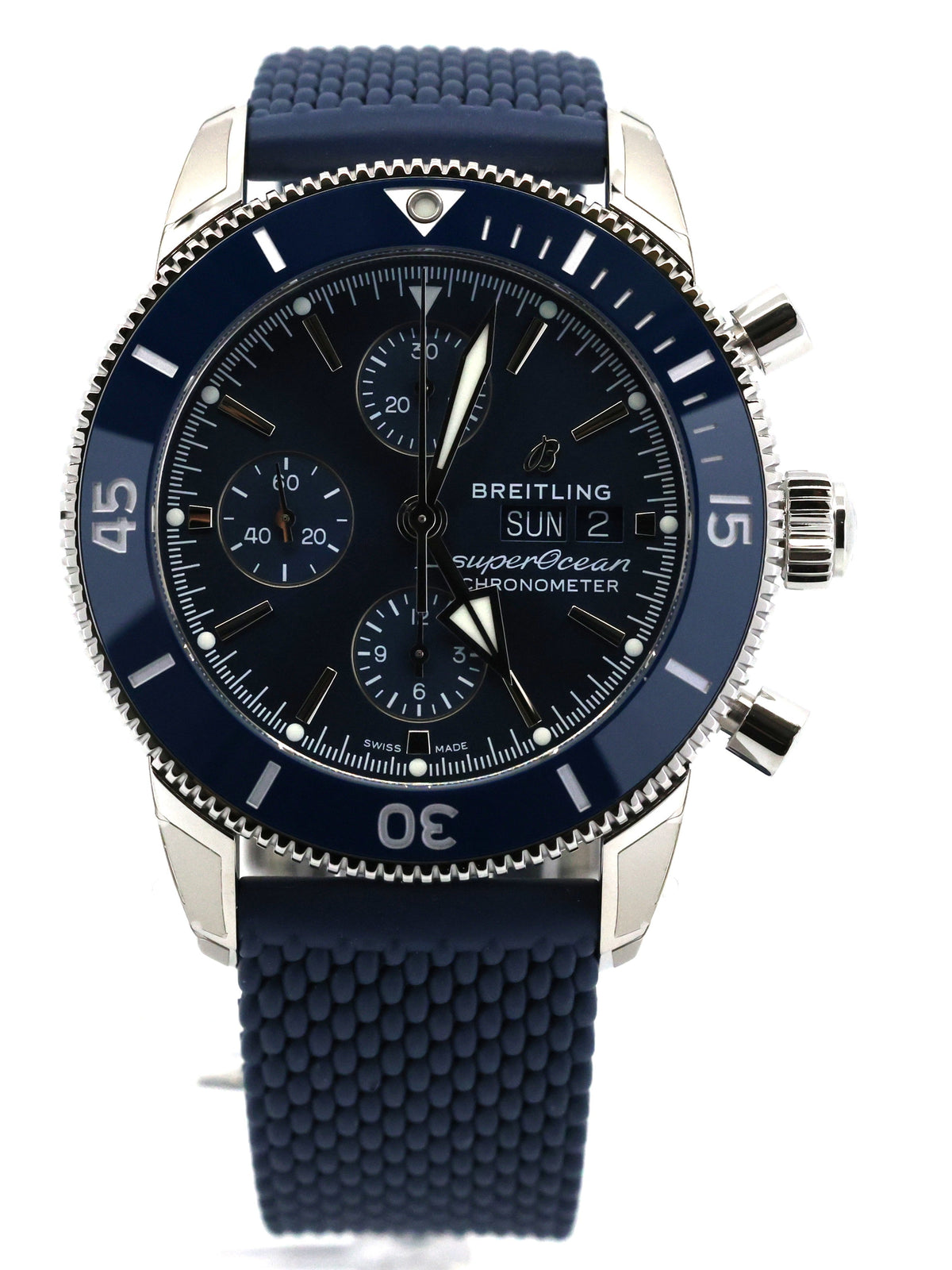 Superocean Superocean Heritage Chronograph 44mm, A13313161C1S1, S16995
