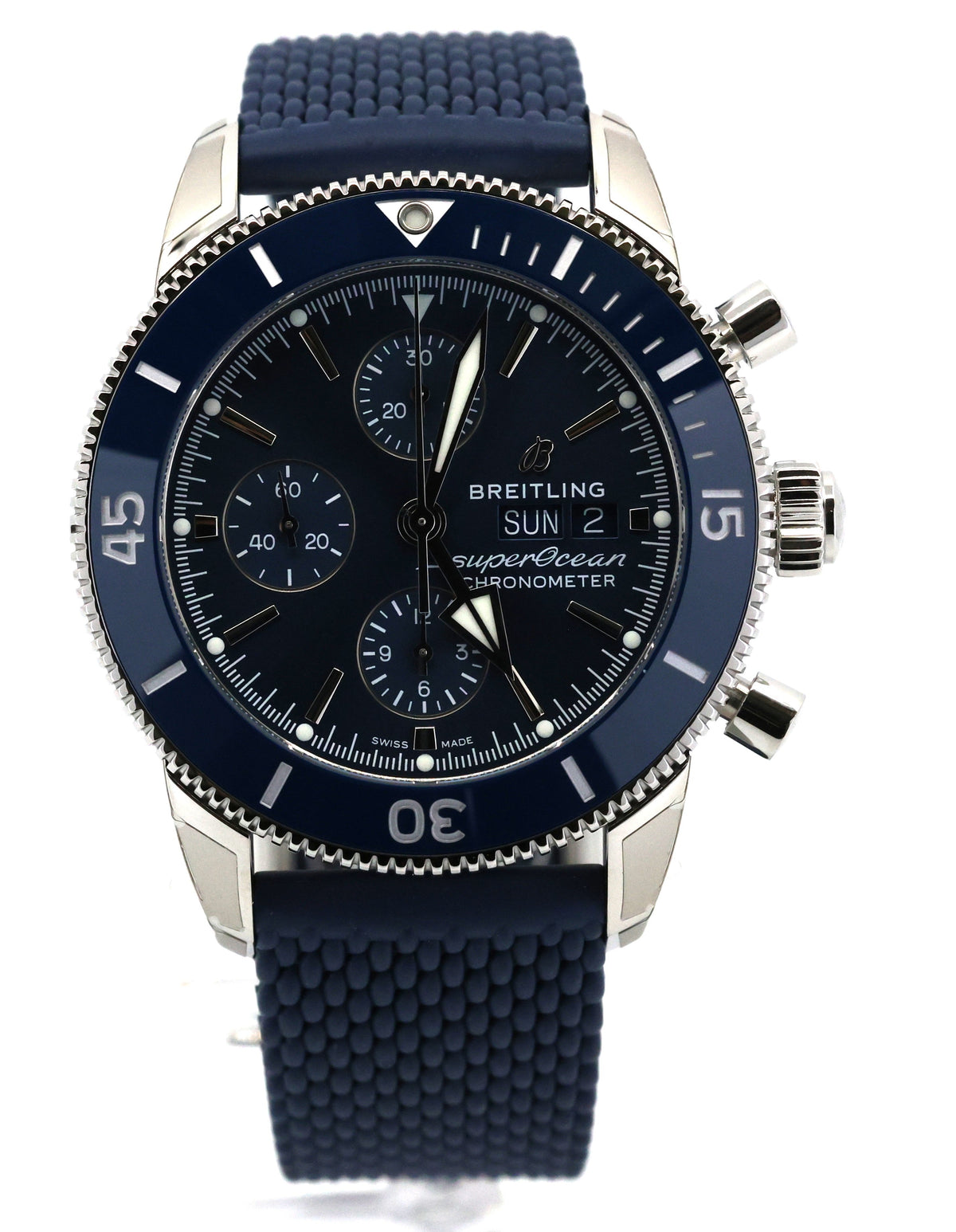 Superocean Superocean Heritage Chronograph 44mm, A13313161C1S1, S16995