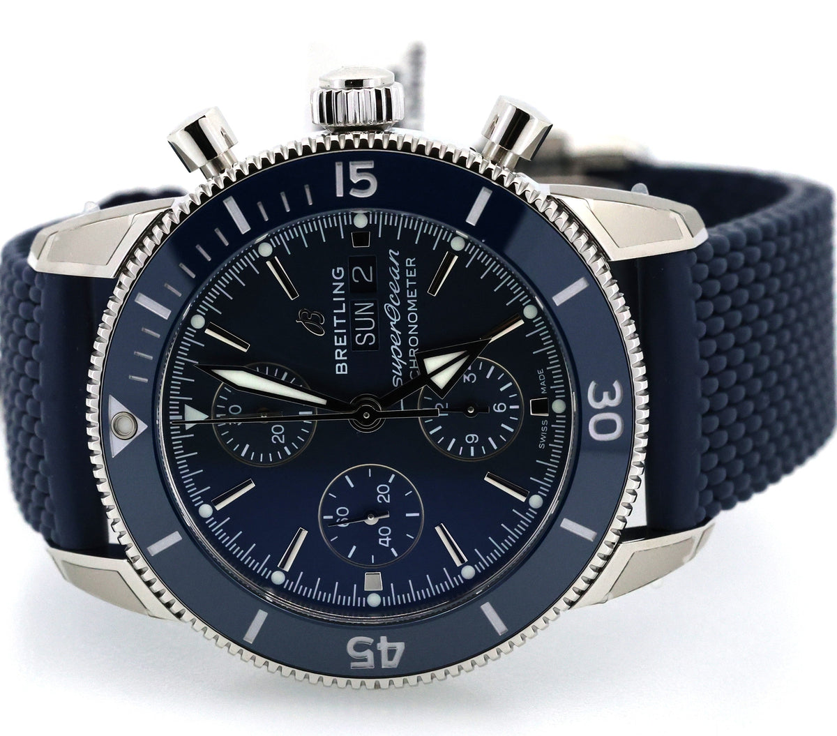 Superocean Superocean Heritage Chronograph 44mm, A13313161C1S1, S16995
