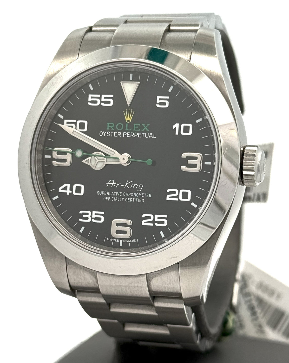 Pre-owned Rolex Air King 116900 - 2017 - Black Dial - Stainless Steel, S108292