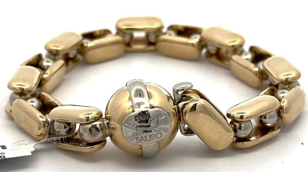 Sauro 18k Yellow Gold Men's Bracelet, S16651