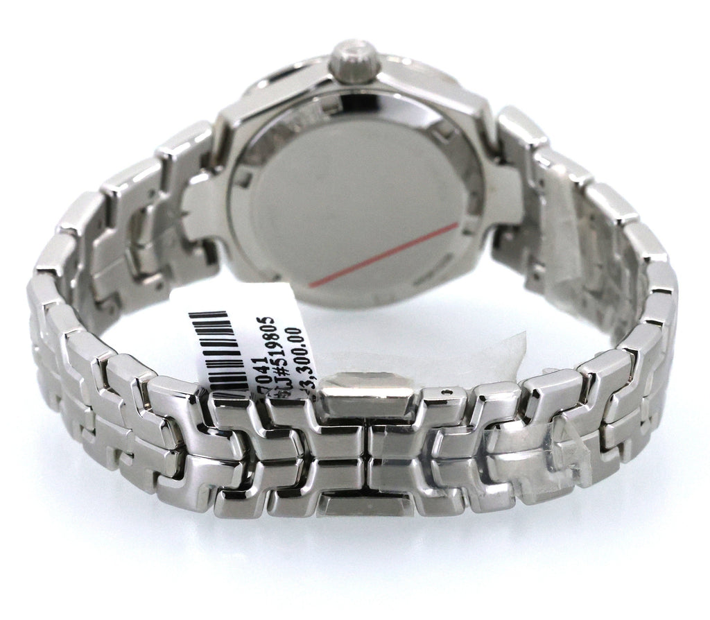 TAG Heuer LINK Date Quartz Mother-of-Pearl Diamond Dial Stainless Steel Watch 32mm, WBC1312.BA0600, S17041
