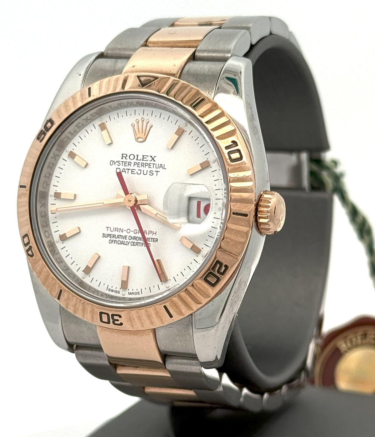 Pre-Owned Rolex Datejust Turn-O-Graph 36mm Watch, 116261, S105810