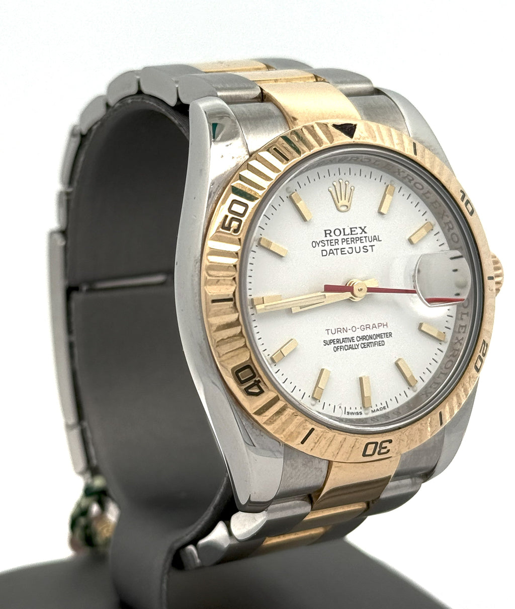 Pre-Owned Rolex Datejust Turn-O-Graph 36mm Watch, 116263, S108547