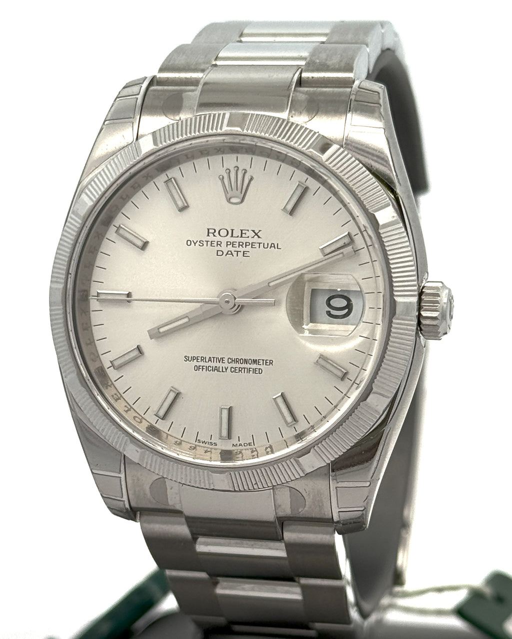 Pre-Owned Rolex Oyster Perpetual Date 34mm 115210 Watch, S105813