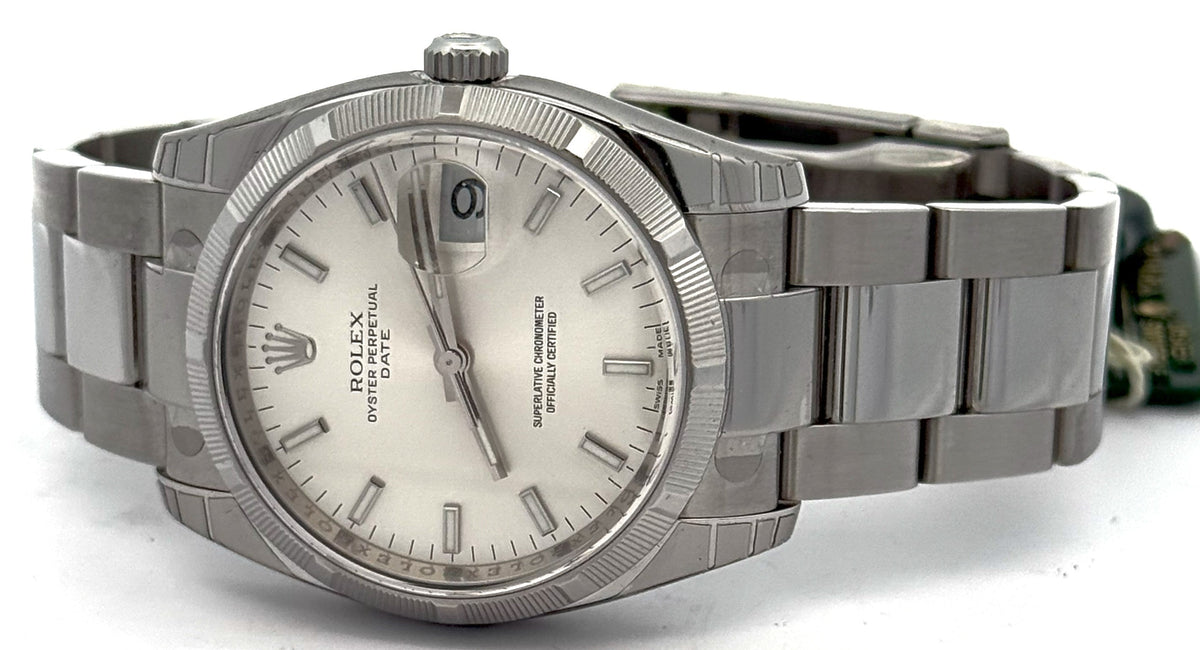 Pre-Owned Rolex Oyster Perpetual Date 34mm 115210 Watch, S105813