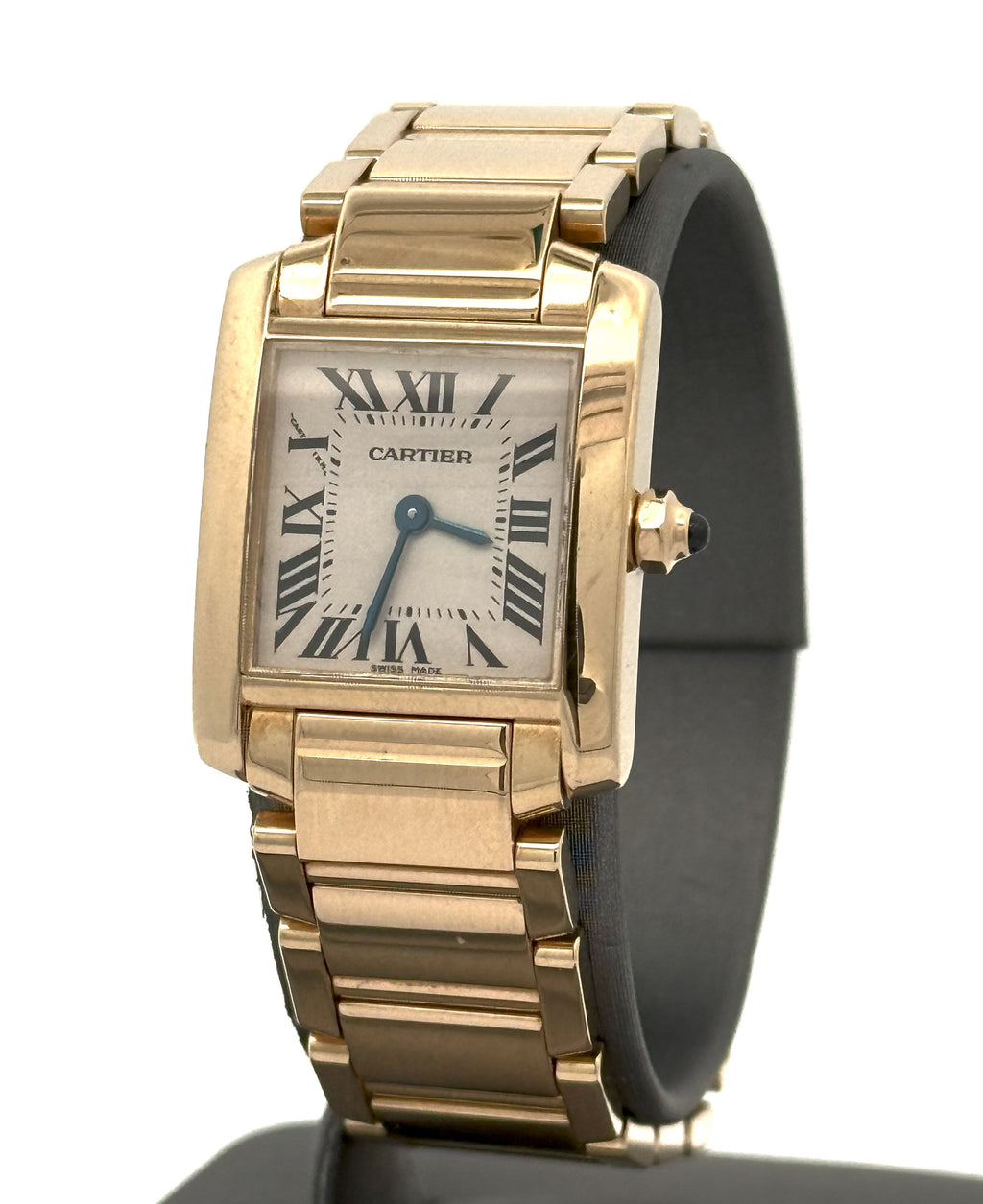 Cartier Tank Française Lady Small 2385 18K Watch (Pre-owned)