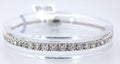 10k White Gold 3.50 CT Diamond Bolo Bracelet, 9.5g, S17081