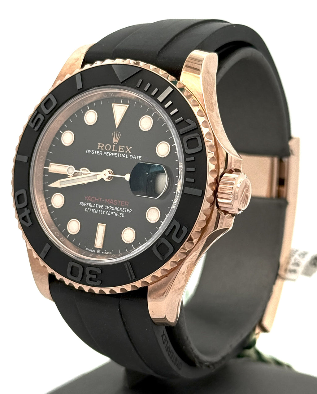 Pre-Owned Rolex Yacht-Master 126655 Rose Gold 40mm Watch, S15204
