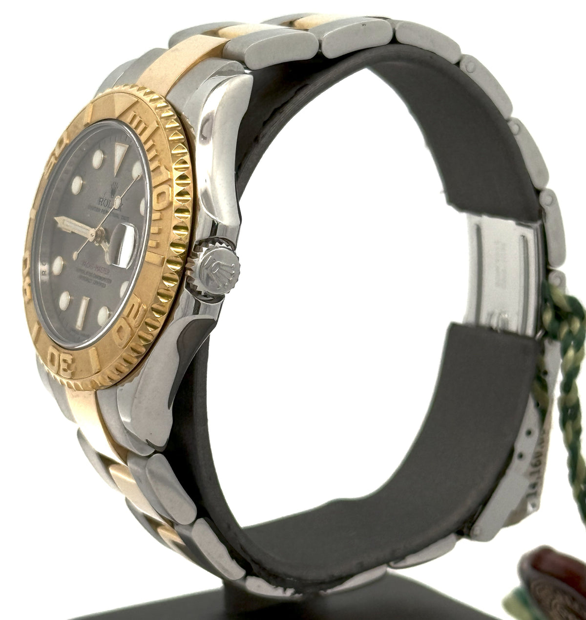 Pre-Owned Rolex Yacht-Master 168623 Yellow Gold & Steel 35mm Midsize Watch, S106789