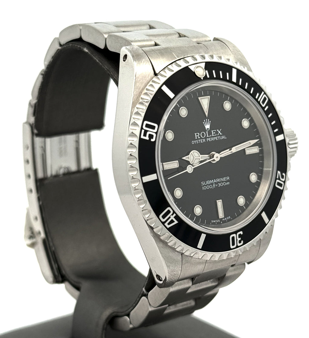 Pre-Owned Rolex Submariner (No Date) 14060, Stainless Steel Watch, S108315