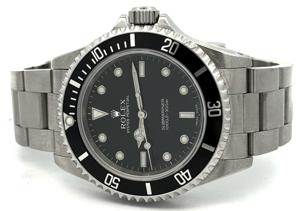 Pre-Owned Rolex Submariner (No Date) 14060, Stainless Steel Watch, S108315