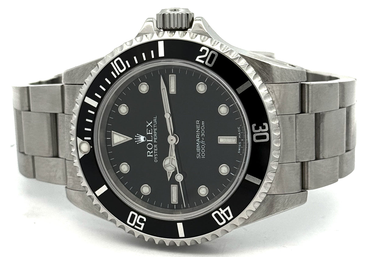 Pre-Owned Rolex Submariner (No Date) 14060, Stainless Steel Watch, S108315