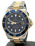 Pre-Owned Rolex Submariner Date 16613, 18k Gold & Stainless Steel Watch, S106419