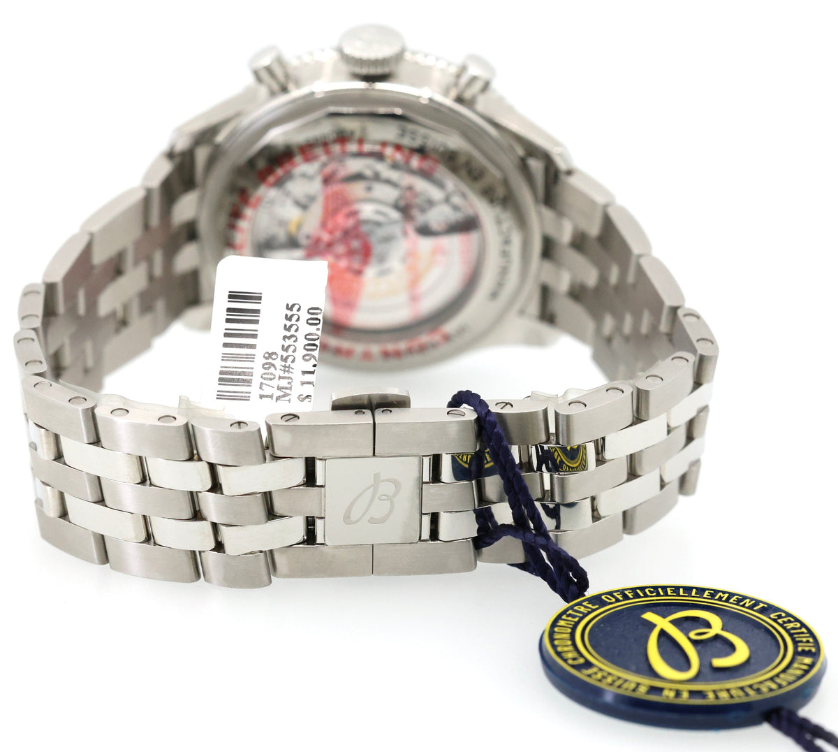 Breitling Super AVI B04 Chronograph GMT 46mm Curtiss Warhawk AB04452A1L1A1, S17098
