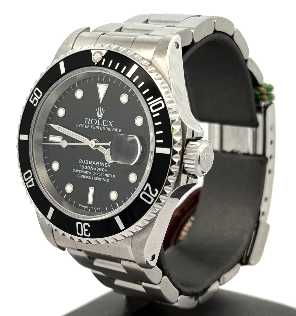 Pre-Owned Rolex Submariner Date 16610, Stainless Steel Watch, S108561
