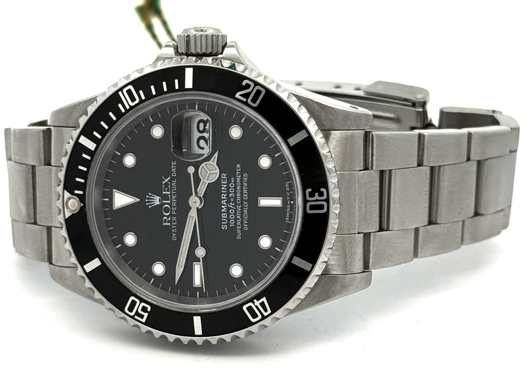 Pre-Owned Rolex Submariner Date 16610, Stainless Steel Watch, S108561