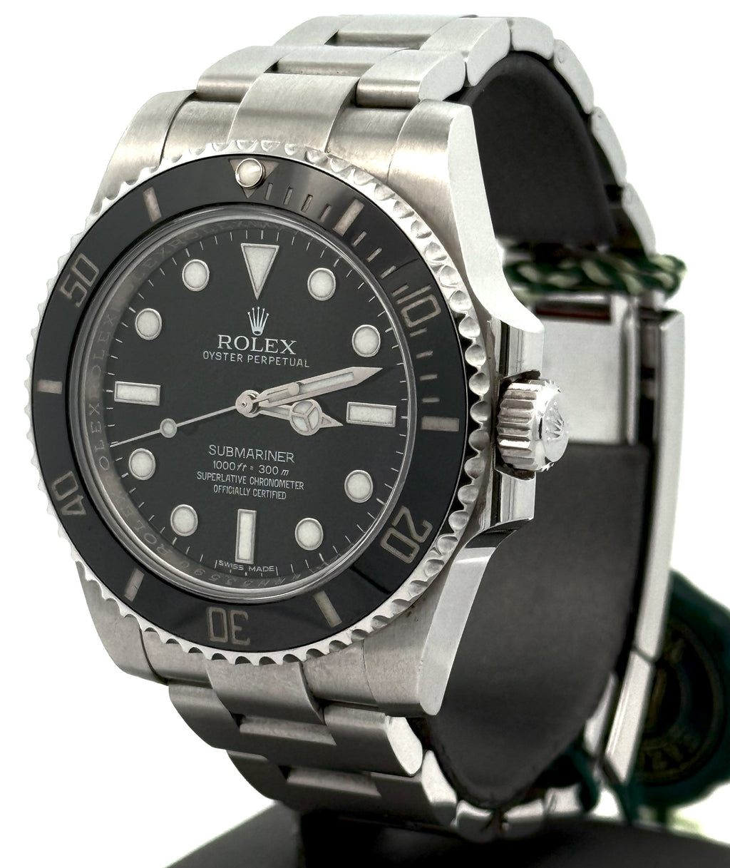 Pre-Owned Rolex Submariner Date 114060, Stainless Steel Watch 40mm, S16444
