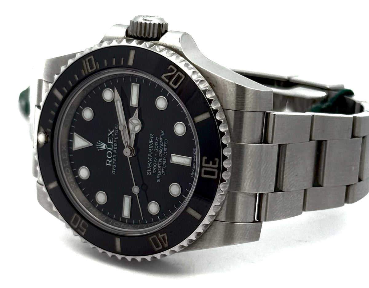 Pre-Owned Rolex Submariner Date 114060, Stainless Steel Watch 40mm, S16444