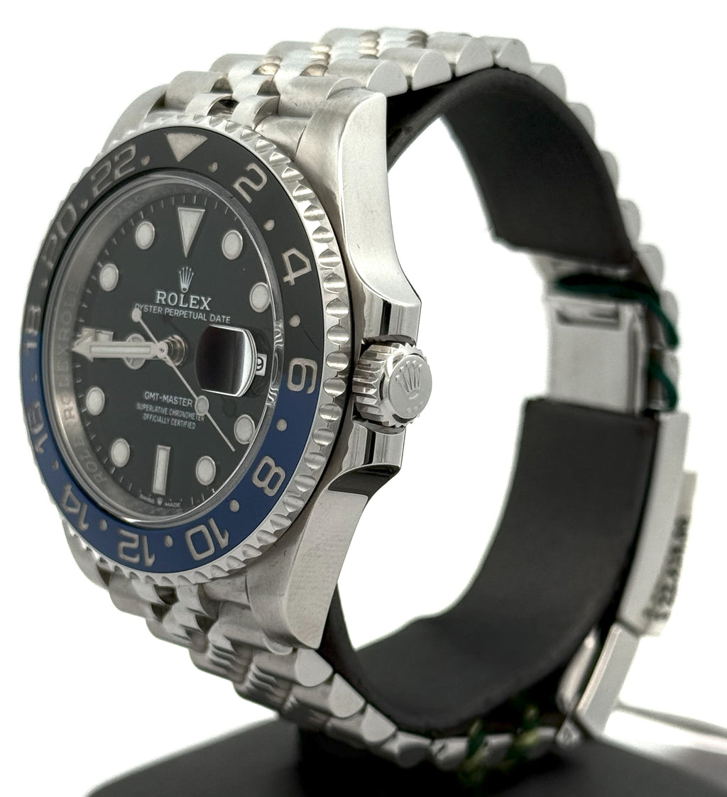 Pre-Owned Rolex GMT-Master II 126710BLNR Batgirl, Stainless Steel Watch 40mm, S108312